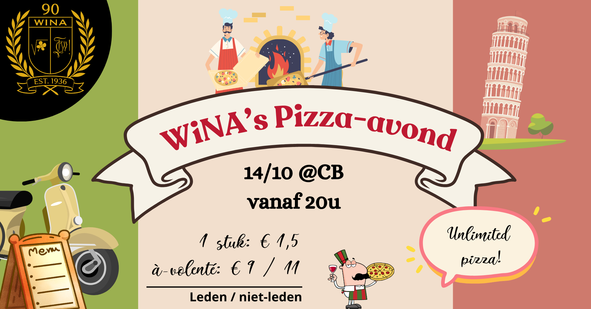 Banner van het evenement